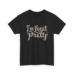 Korea -  I'm legit pretty Unisex Heavy Cotton Tee  - StyleMZ