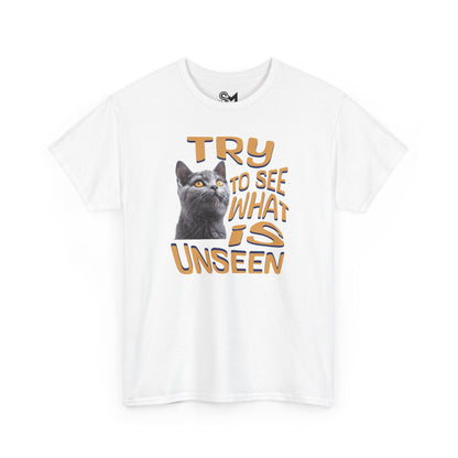 See what is unseen Unisex Heavy Cotton Tee - StyleMZ