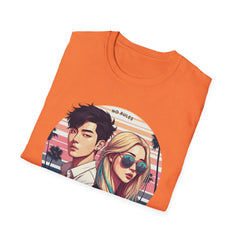 Korea -  Hongdae Unisex Softstyle T-Shirt  - StyleMZ