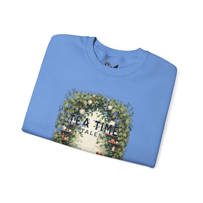 Tea time tales Unisex Heavy Blend™ Crewneck Sweatshirt - StyleMZ