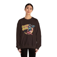 Galactic queen Unisex Heavy Blend™ Crewneck Sweatshirt - StyleMZ