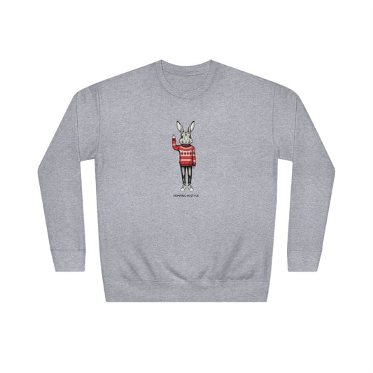 Hopping in style Unisex Crew Sweatshirt  - Korea  - StyleMZ