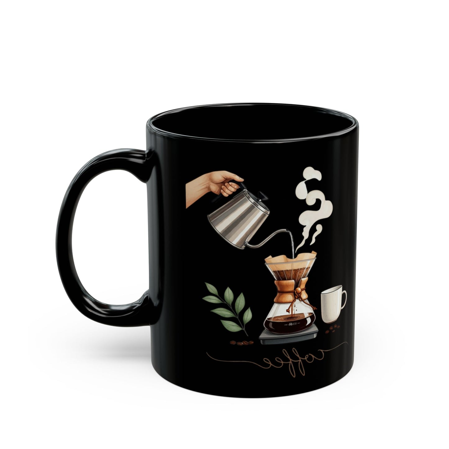 Brewing Coffee Black Mug (11oz, 15oz) - StyleMZ