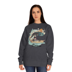 Korea -  Sail in dreams Unisex Crew Sweatshirt  - StyleMZ