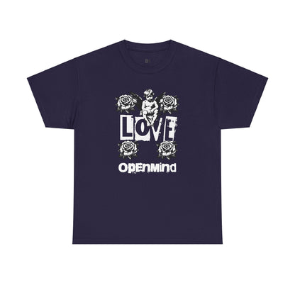 Love open mind Unisex Heavy Cotton Tee