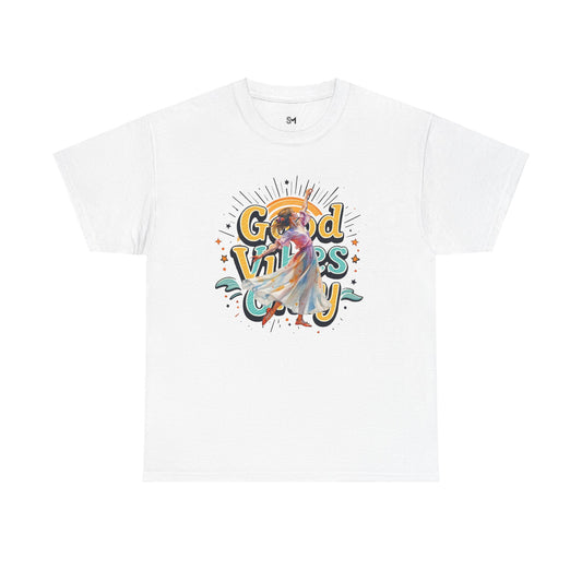 Good vibes only Unisex Heavy Cotton Tee