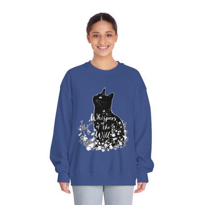 Whispers of the Wild Unisex DryBlend® Crewneck Sweatshirt - StyleMZ - Stylemz