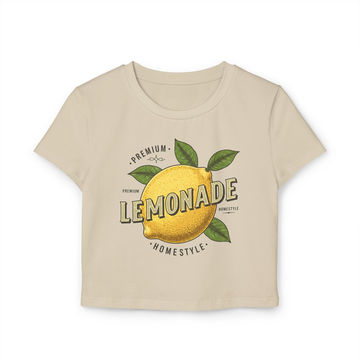 Premium Lemonade Women's Baby Tee - Refreshing Summer Vibes