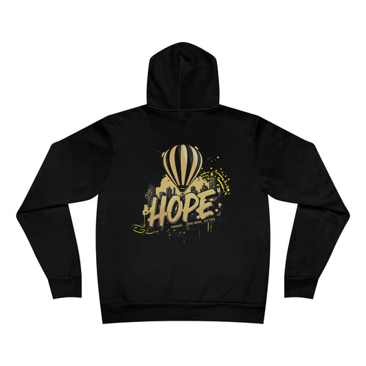 Hope Unisex Sponge Fleece Pullover Hoodie  - StyleMZ