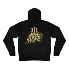 Sudadera unisex con capucha de forro polar y esponja Hope - StyleMZ