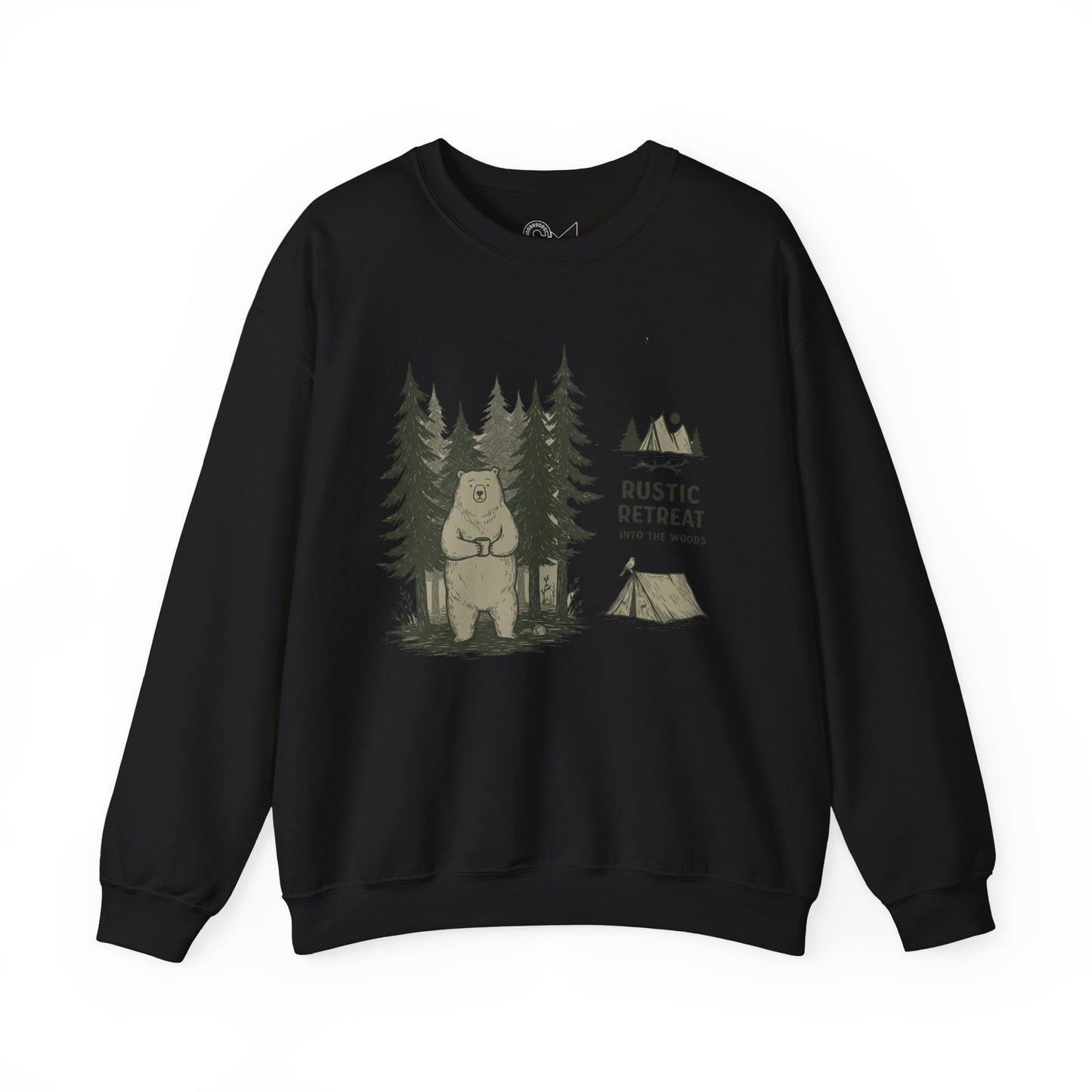 Rustic retreat Unisex Heavy Blend™ Crewneck Sweatshirt - StyleMZ - Stylemz