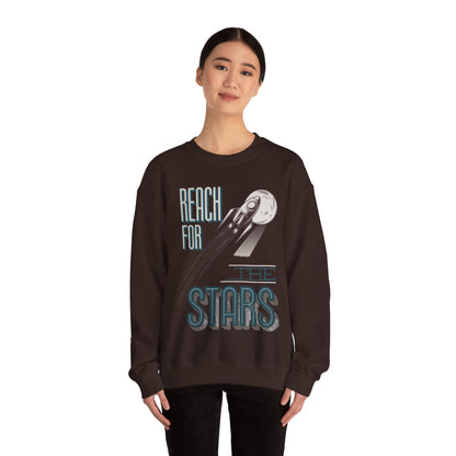 Reach for the stars Unisex Heavy Blend™ Crewneck Sweatshirt - StyleMZ