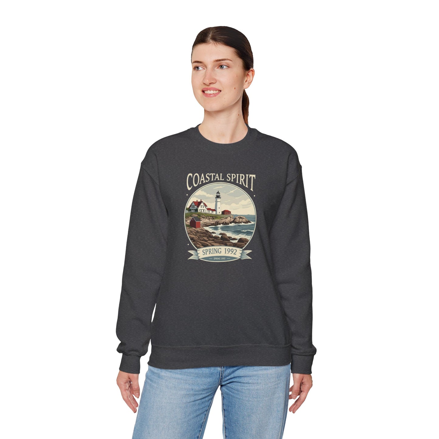 Coastal spirit Unisex Heavy Blend™ Crewneck Sweatshirt - StyleMZ