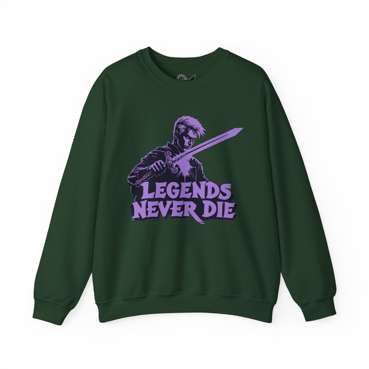 Legends never die Unisex Heavy Blend™ Crewneck Sweatshirt - StyleMZ