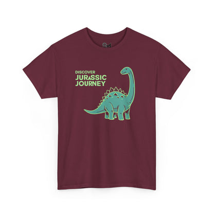 Discover Jurassic journey Unisex Heavy Cotton Tee - StyleMZ