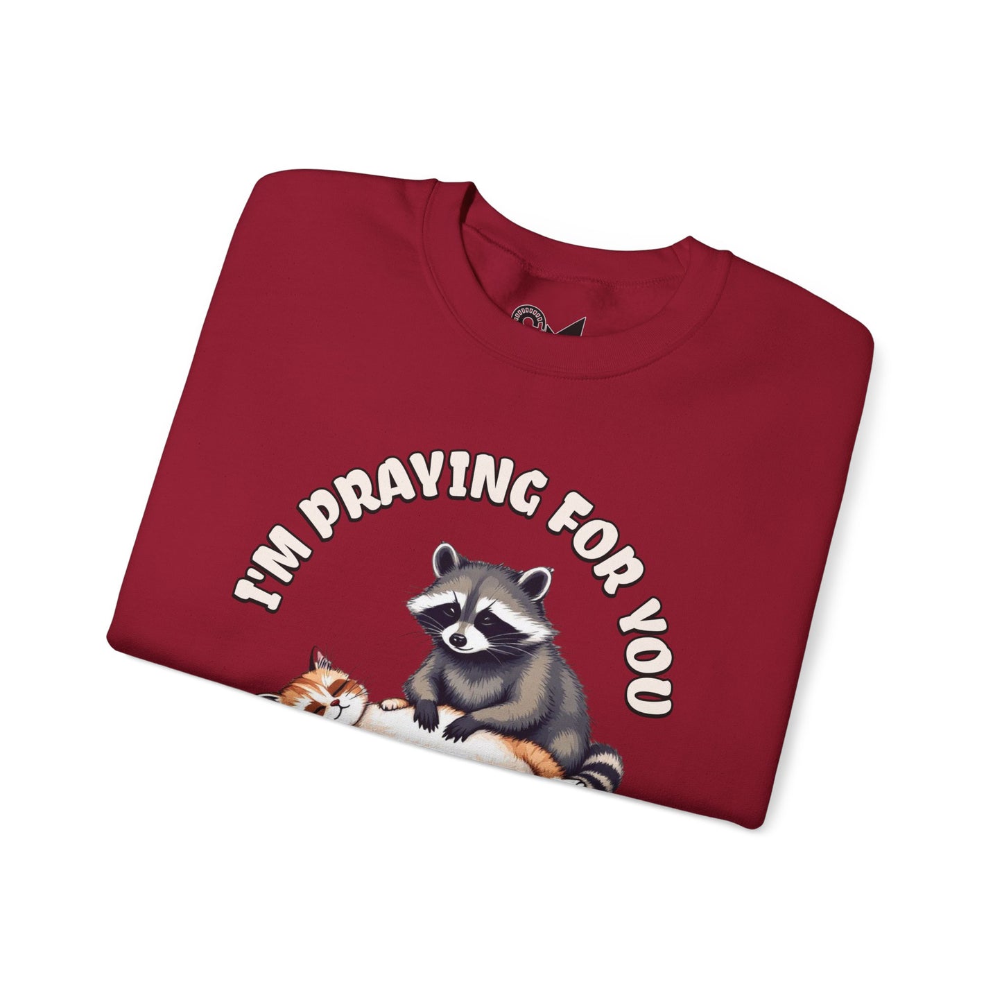 I'm praying for yo Unisex Heavy Blend™ Crewneck Sweatshirt - StyleMZ