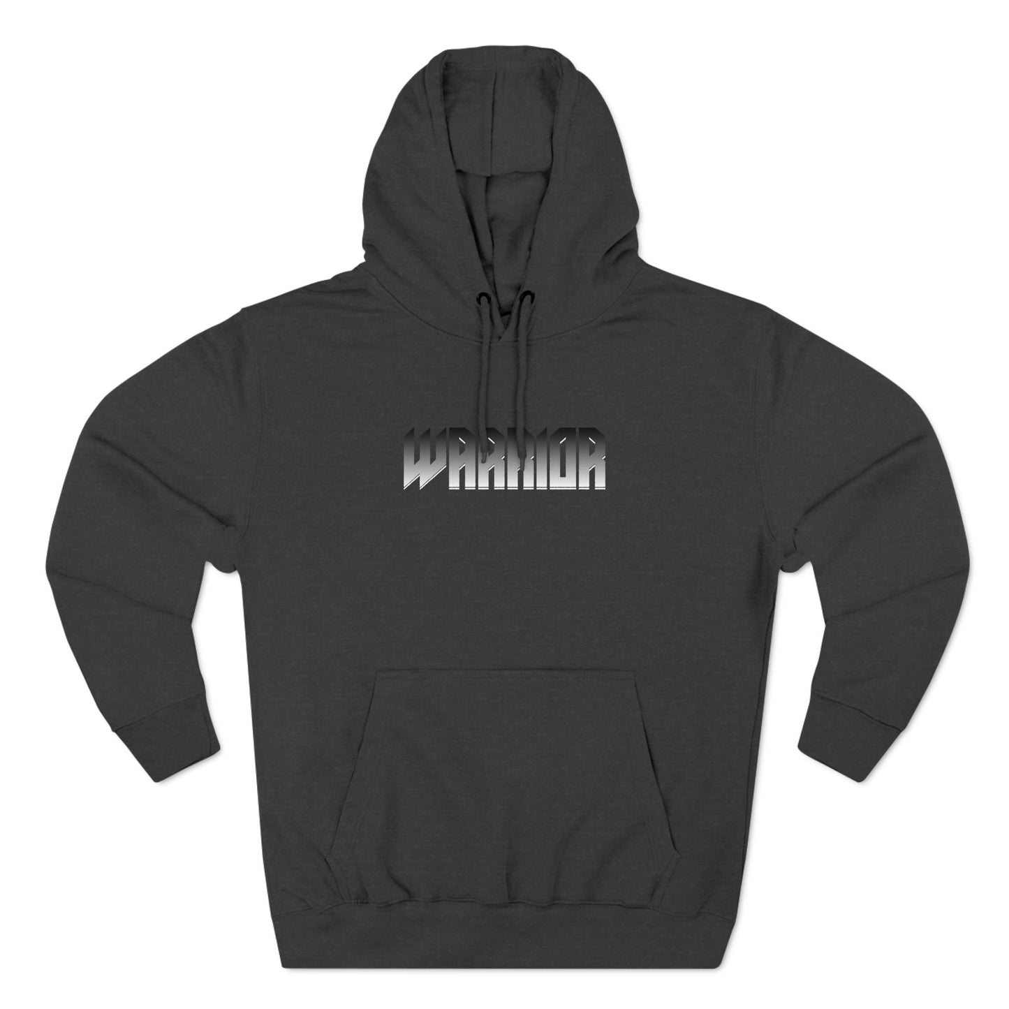 Full metal warrior Three-Panel Fleece Hoodie - StyleMZ