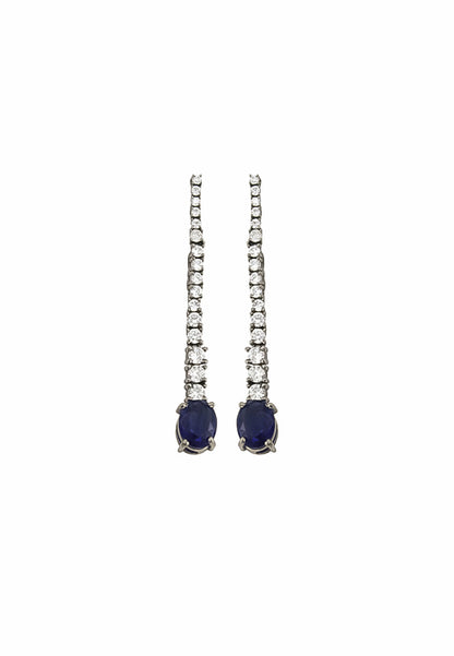 Cruise Marbella Earrings with 17 Zircon Stones