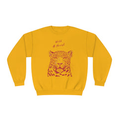 Korea -  Wild at heart Unisex NuBlend® Crewneck Sweatshirt  - StyleMZ