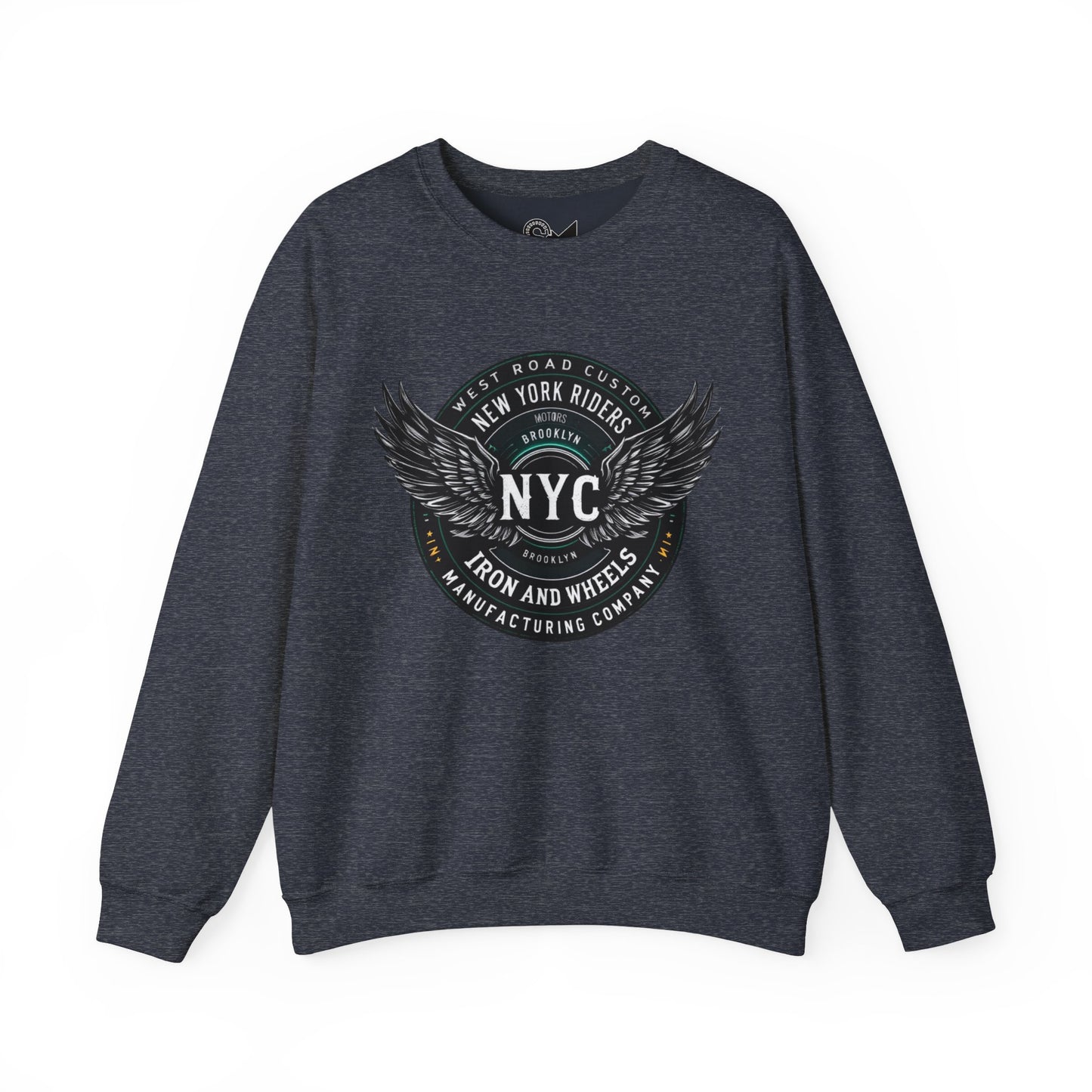 New York Riders Unisex Heavy Blend™ Crewneck Sweatshirt - StyleMZ