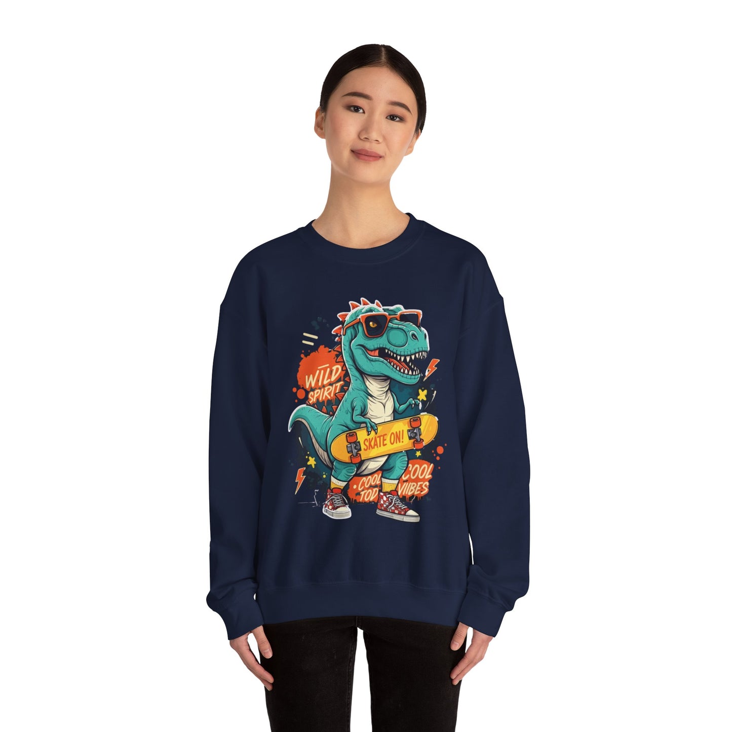 Wild street Unisex Heavy Blend™ Crewneck Sweatshirt - StyleMZ