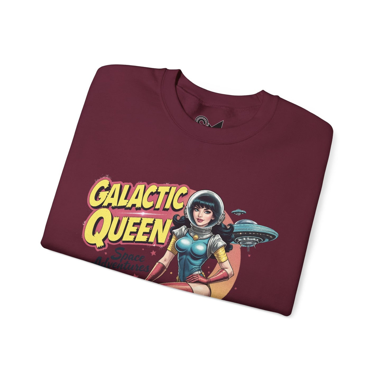 Galactic queen Unisex Heavy Blend™ Crewneck Sweatshirt - StyleMZ