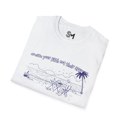 Create your path not their approval Unisex Softstyle T-Shirt