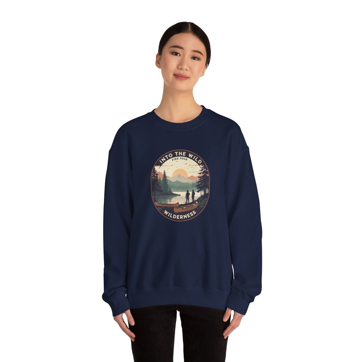 Into the Wild Unisex Heavy Blend™ Crewneck Sweatshirt - StyleMZ