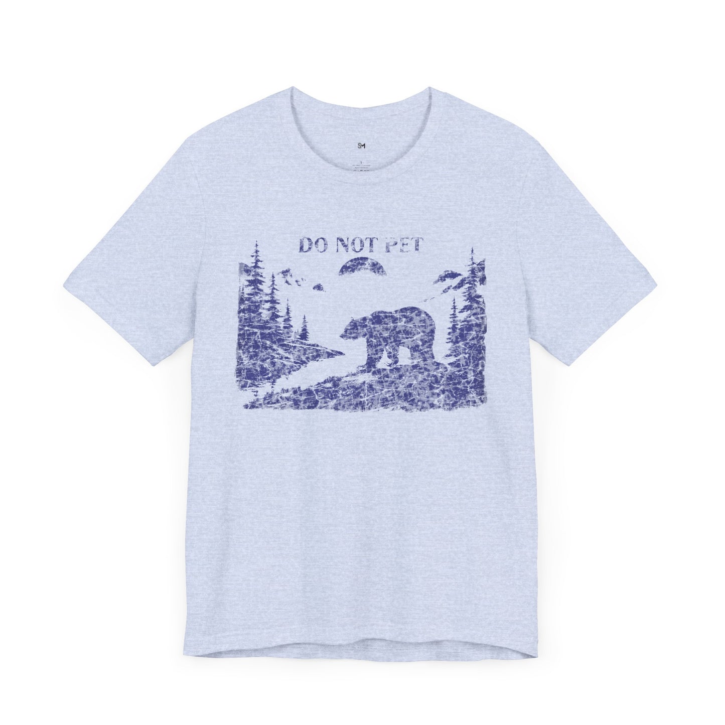 Adventure Awaits Bear Tee - Unisex Do Not Pet Graphic Shirt