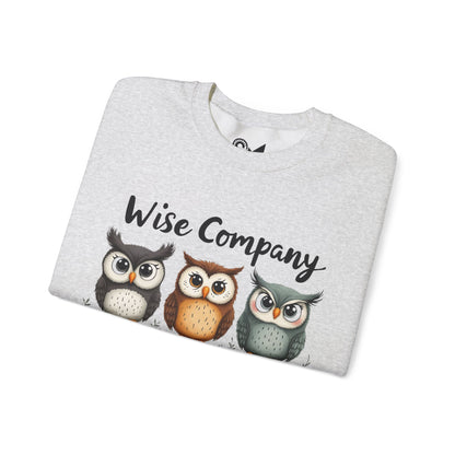 Wise Company Unisex Heavy Blend™ Crewneck Sweatshirt - StyleMZ