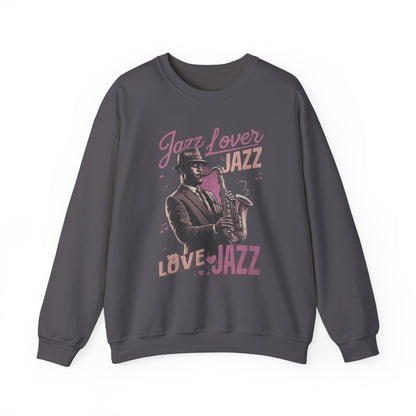 Love Jazz Unisex Heavy Blend™ Crewneck Sweatshirt  - StyleMZ