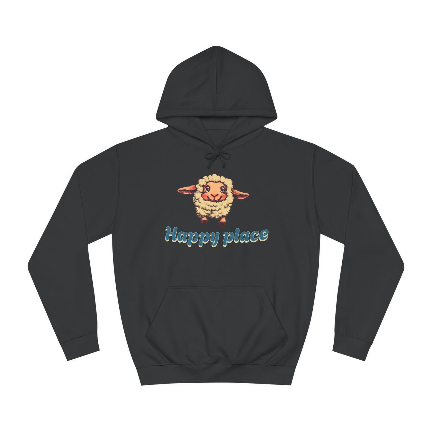 Korea -  Happy place Unisex College Hoodie  - StyleMZ