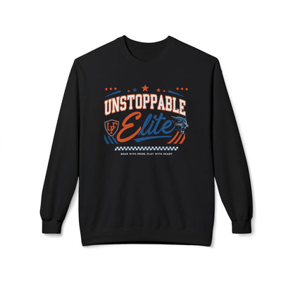 Unstoppable elite Unisex Midweight Softstyle Fleece Crewneck Sweatshirt - StyleMZ