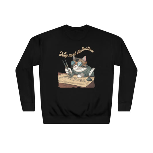 My next destination Unisex Crew Sweatshirt  - StyleMZ