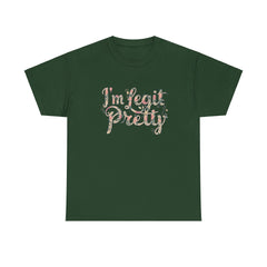 Korea -  I'm legit pretty Unisex Heavy Cotton Tee  - StyleMZ