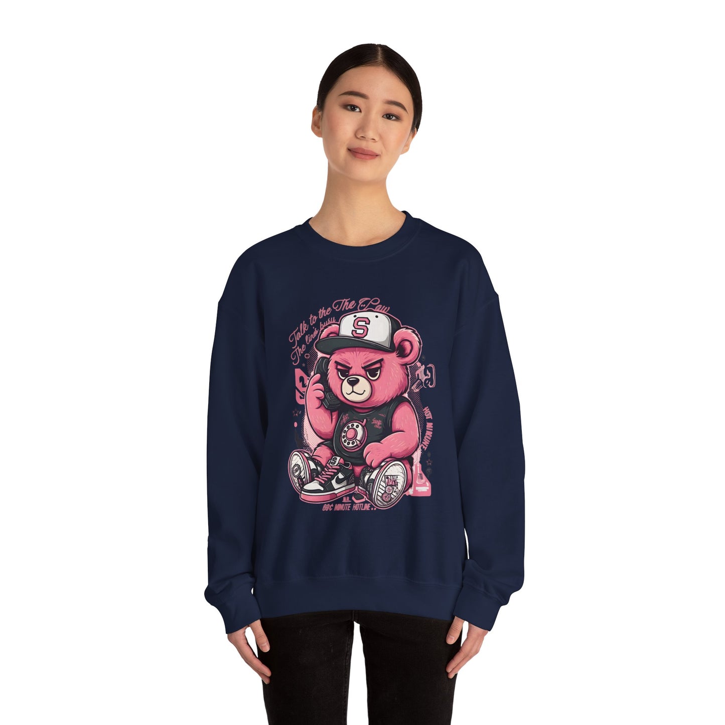 Talk to the Paw Unisex Heavy Blend™ Crewneck Sweatshirt - StyleMZ