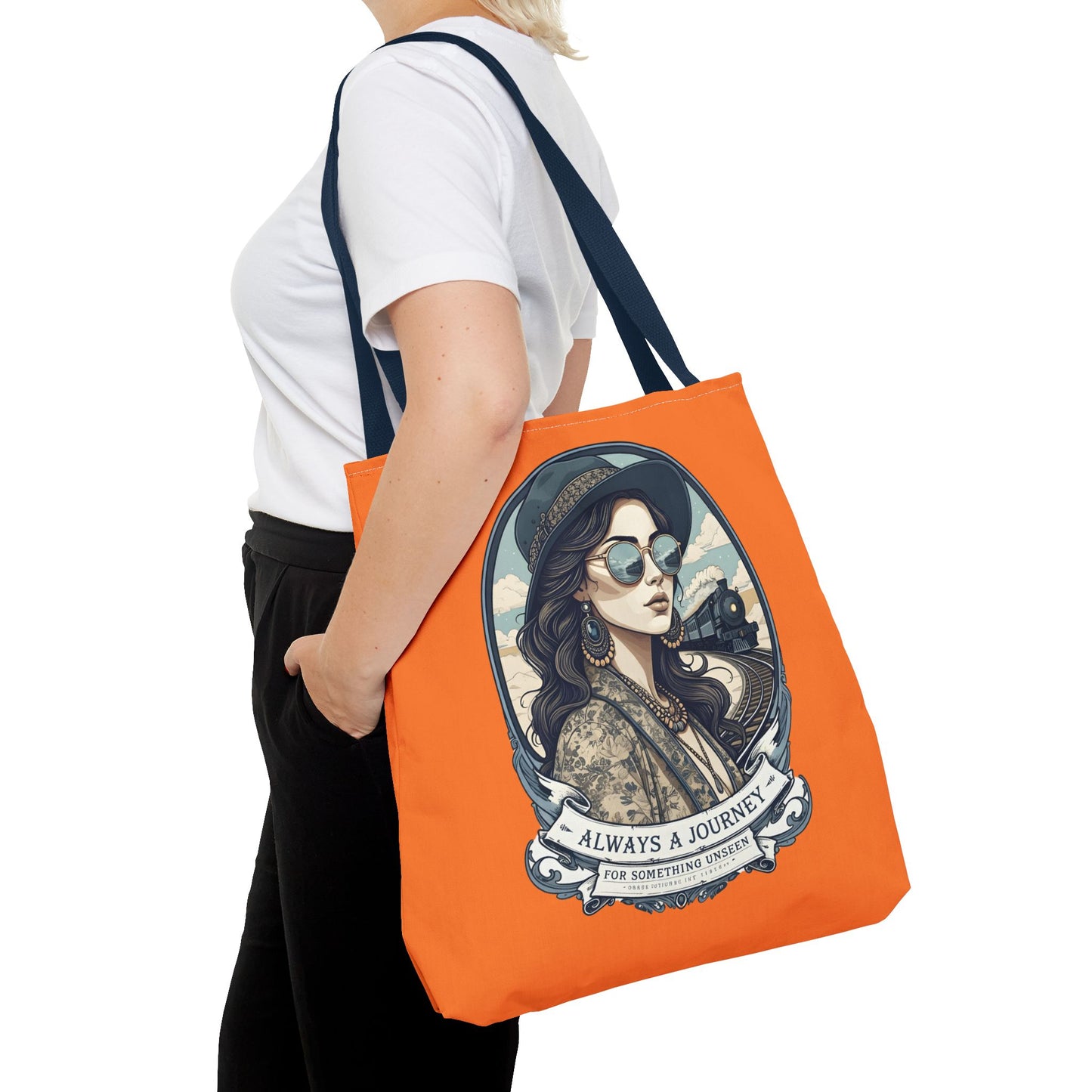 Always a journey Tote Bag (AOP) - StyleMZ