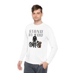 Korea -  Stand by you Unisex Lightweight Long Sleeve Tee  - StyleMZ