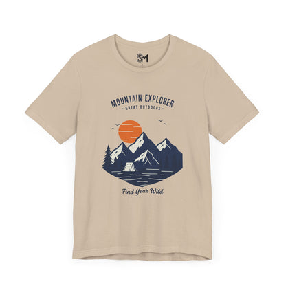 Mountain Explorer Unisex Jersey Short Sleeve Tee