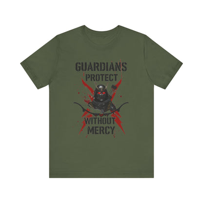 Gardians protect without mercy Unisex Jersey Short Sleeve Tee