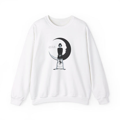 Korea -  Silent Strings, Moonlit Dreams Unisex Heavy Blend™ Crewneck Sweatshirt  - StyleMZ