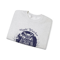 Night watcher Unisex Heavy Blend™ Crewneck Sweatshirt  - Korea  - StyleMZ