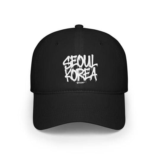 Korea -  Seoul Korea Low Profile Baseball Cap  - StyleMZ