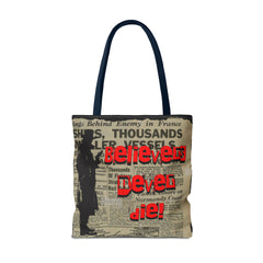 Korea -  Believers never die Tote Bag (AOP)  - StyleMZ