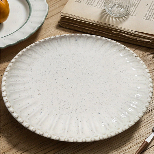 Elegant Ceramic Plate Set Perfect for Meals Decor Style