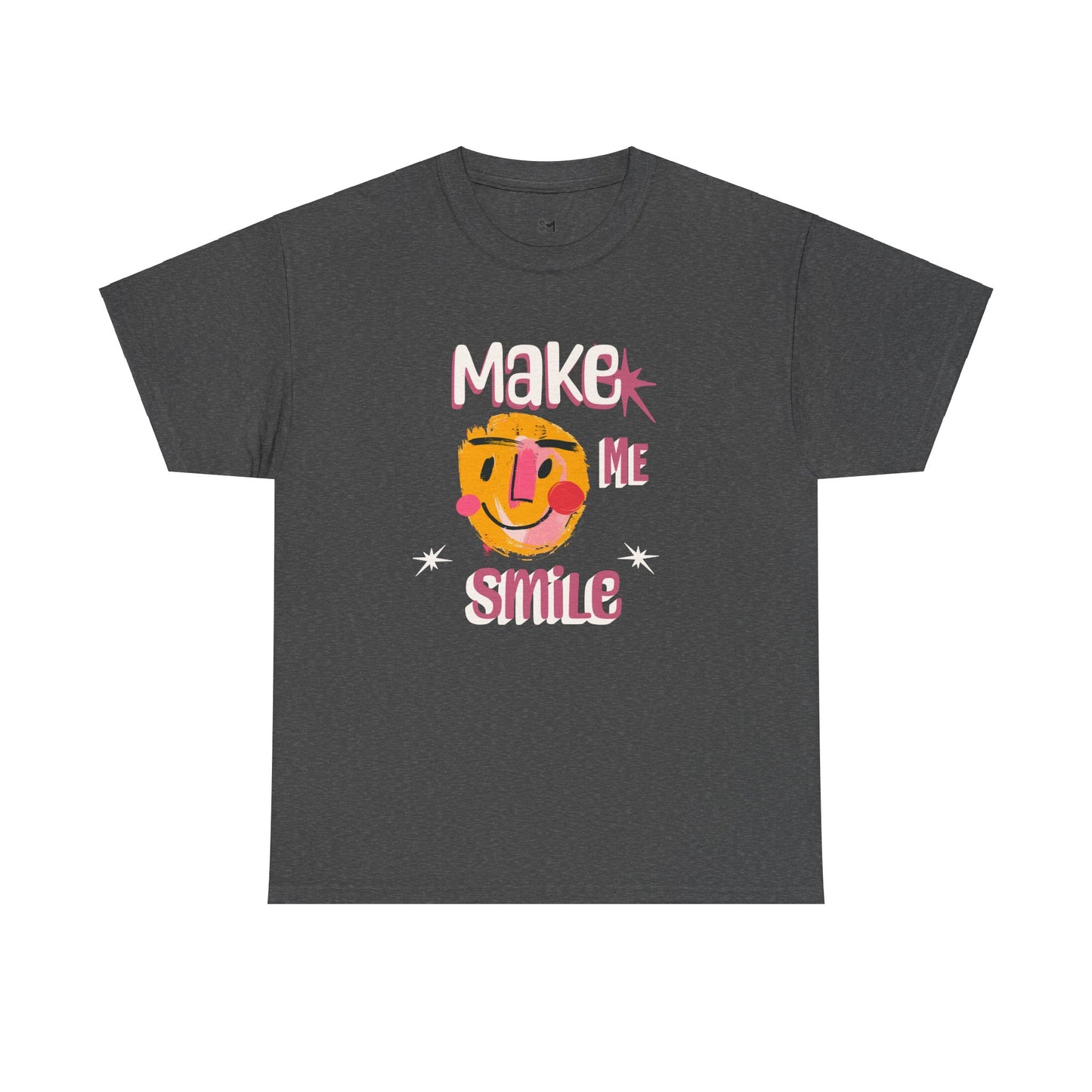 Make me smile Unisex Heavy Cotton Tee - Stylemz