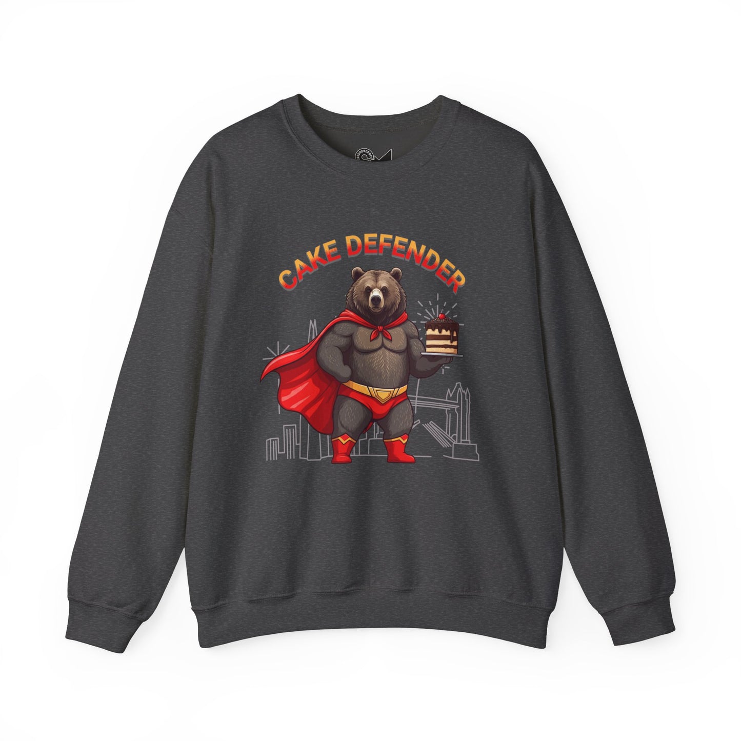 Cake defender Unisex Heavy Blend™ Crewneck Sweatshirt - StyleMZ