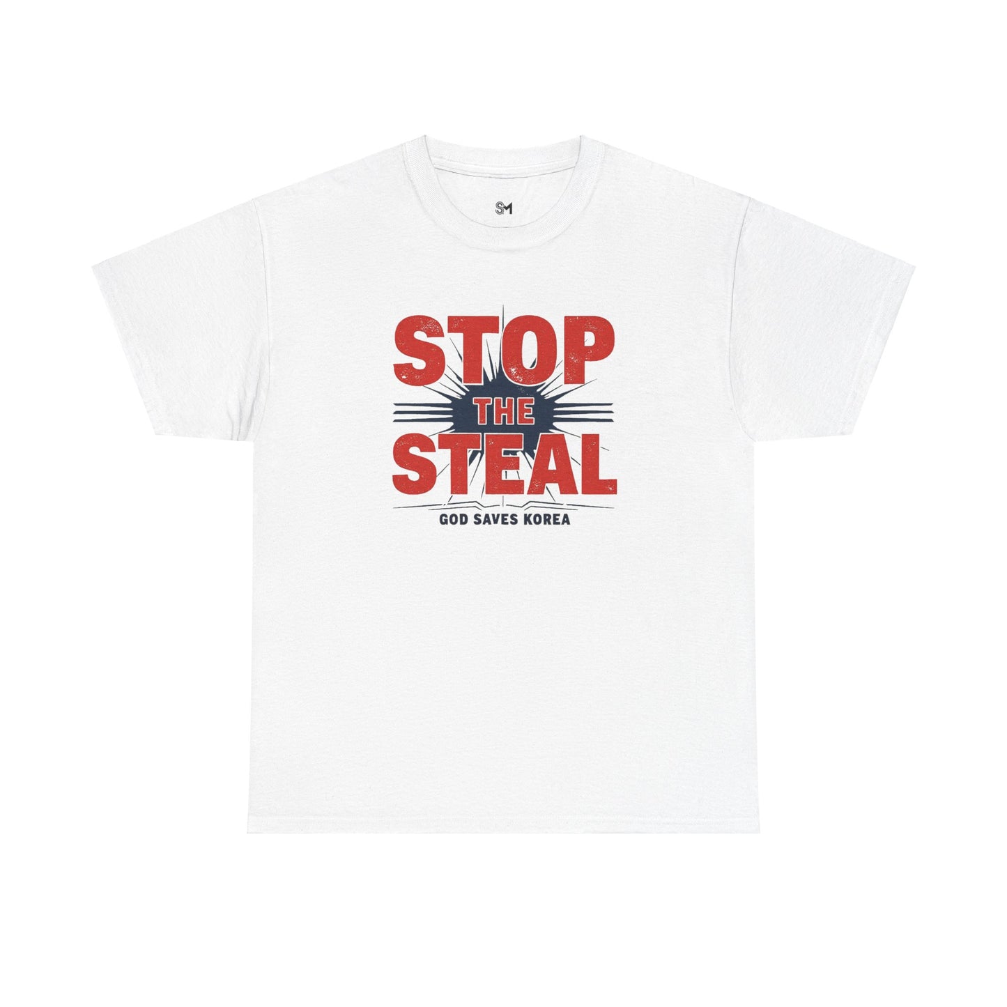 Stop the steal Unisex Heavy Cotton Tee