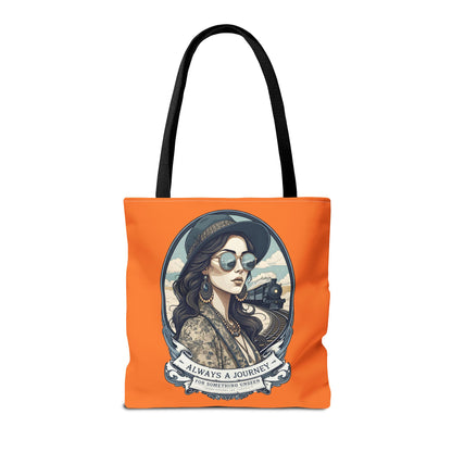 Always a journey Tote Bag (AOP) - StyleMZ