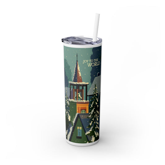 Skinny Tumbler with Straw, 20oz - StyleMZ - Stylemz